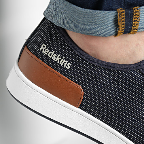 Baskets Geant MO231DB Denim Cognac