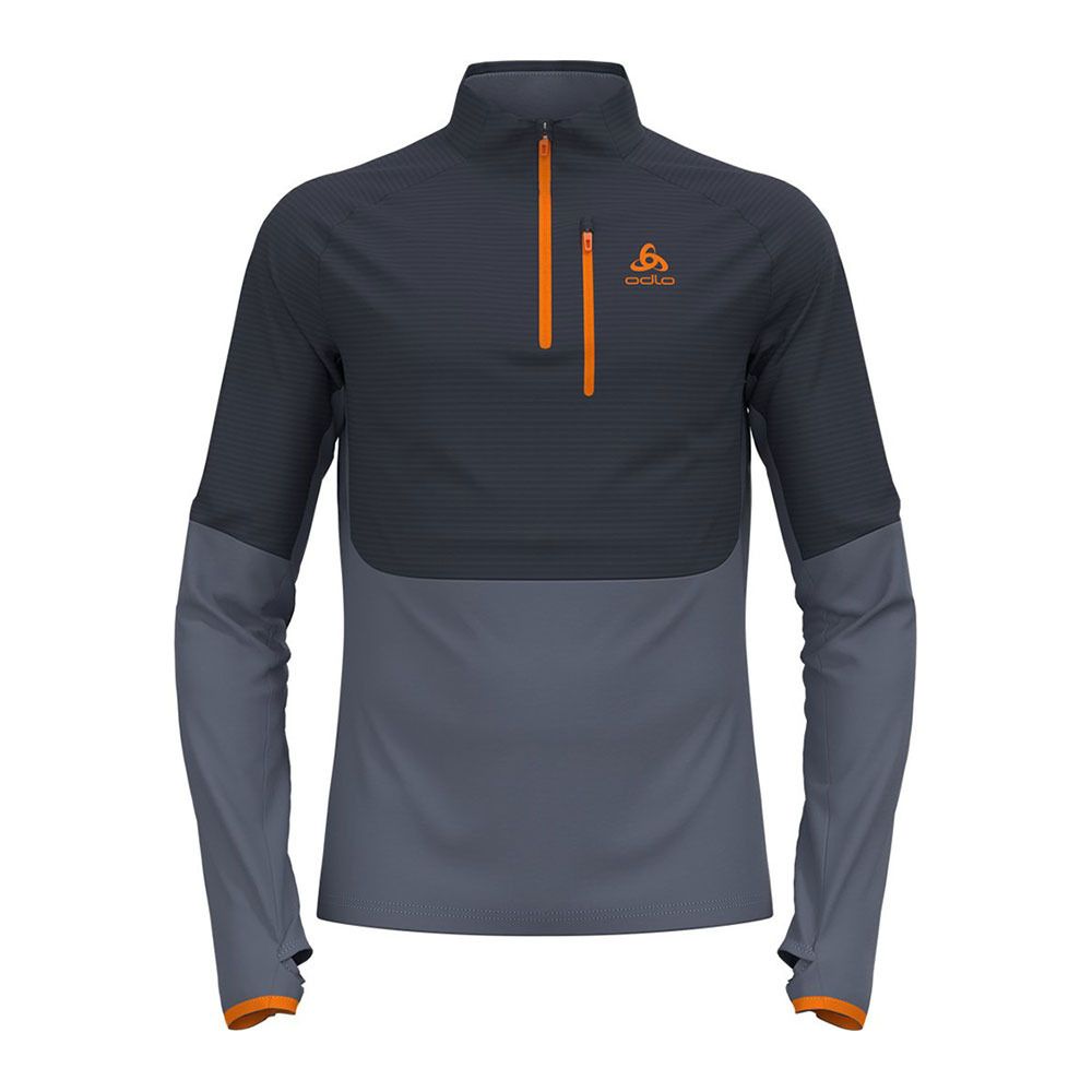 Odlo DESCENT CW 200 SL - Polaire Homme india ink/folkstone gray