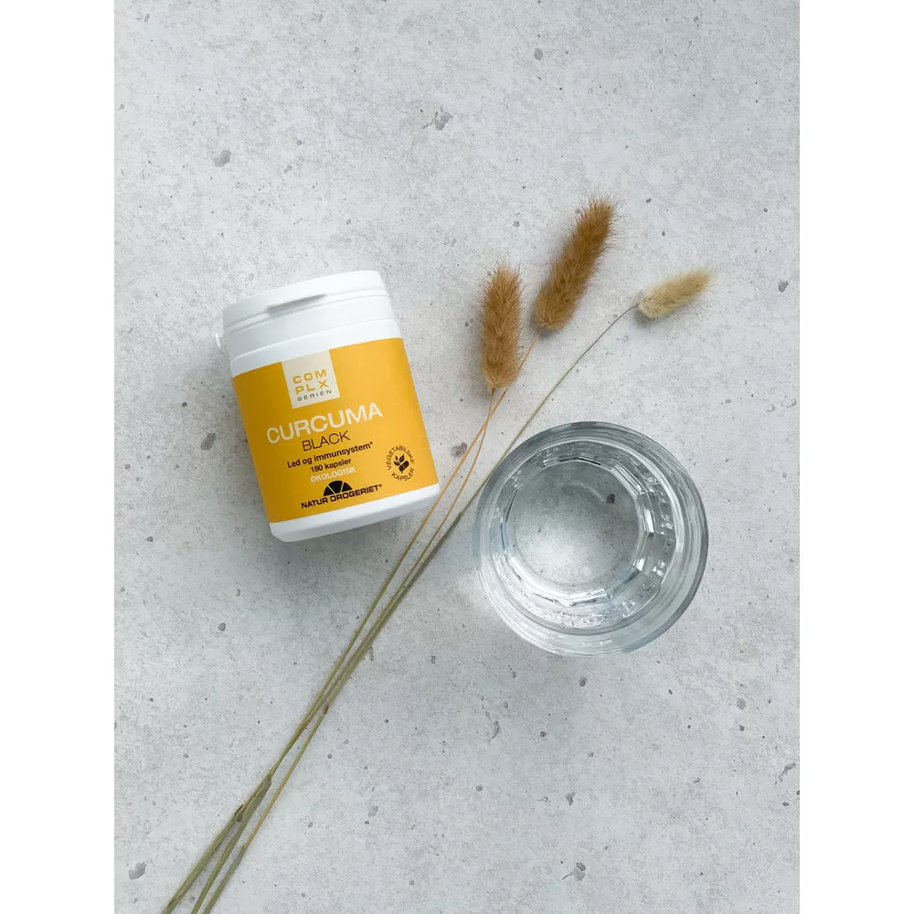 Natur-Drogeriet Curcuma Black Ø - 180 kaps.