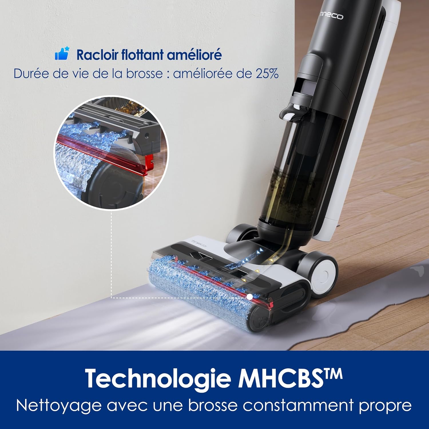 Tineco Floor One S6, le nettoyeur de sol sans fil tout-en-un pour sols durs