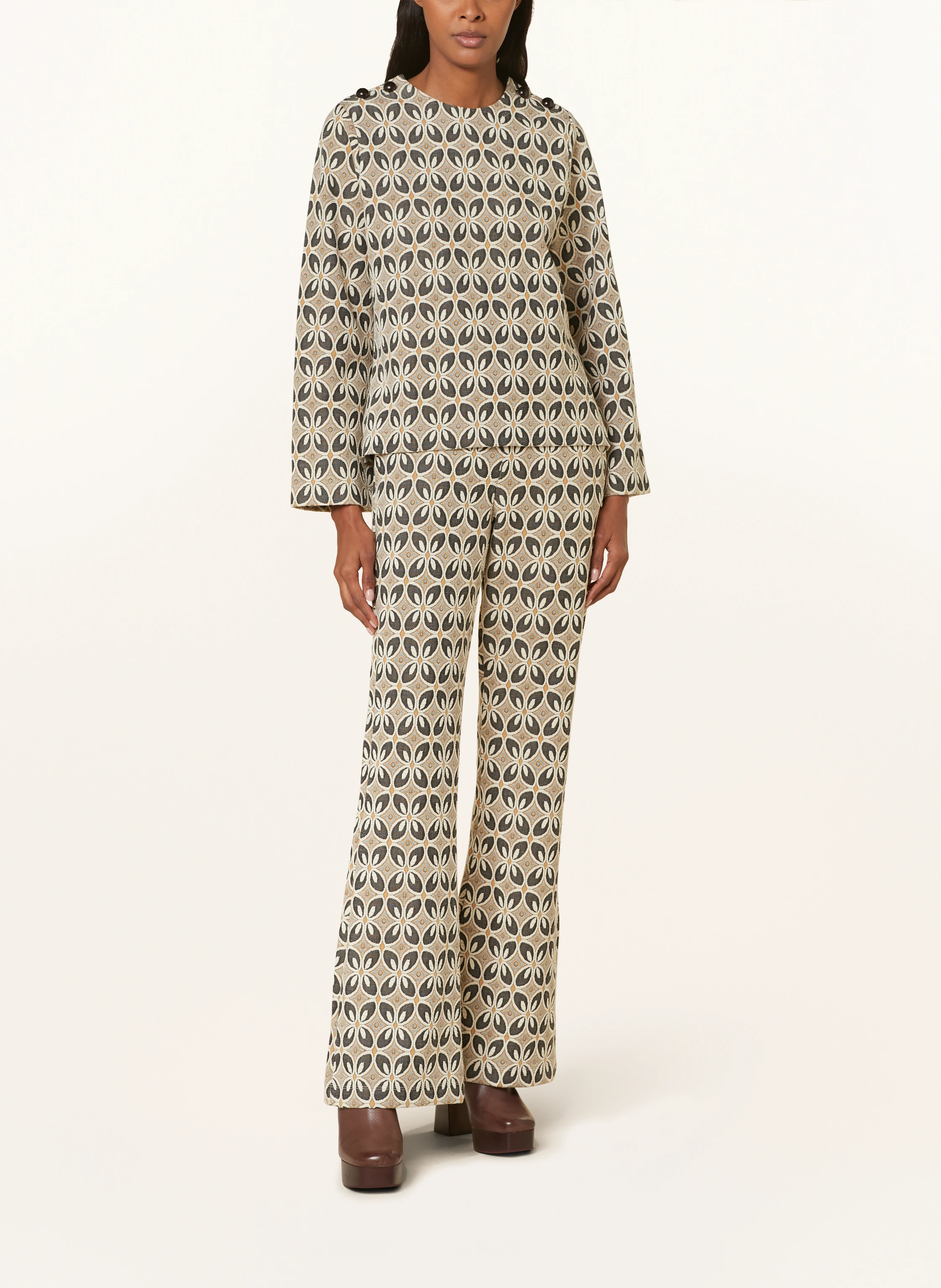 summum woman Jacquard-Shirt