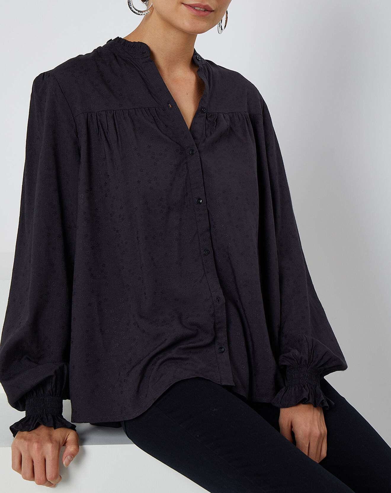 Billabong Chemise By Night imprimé noir