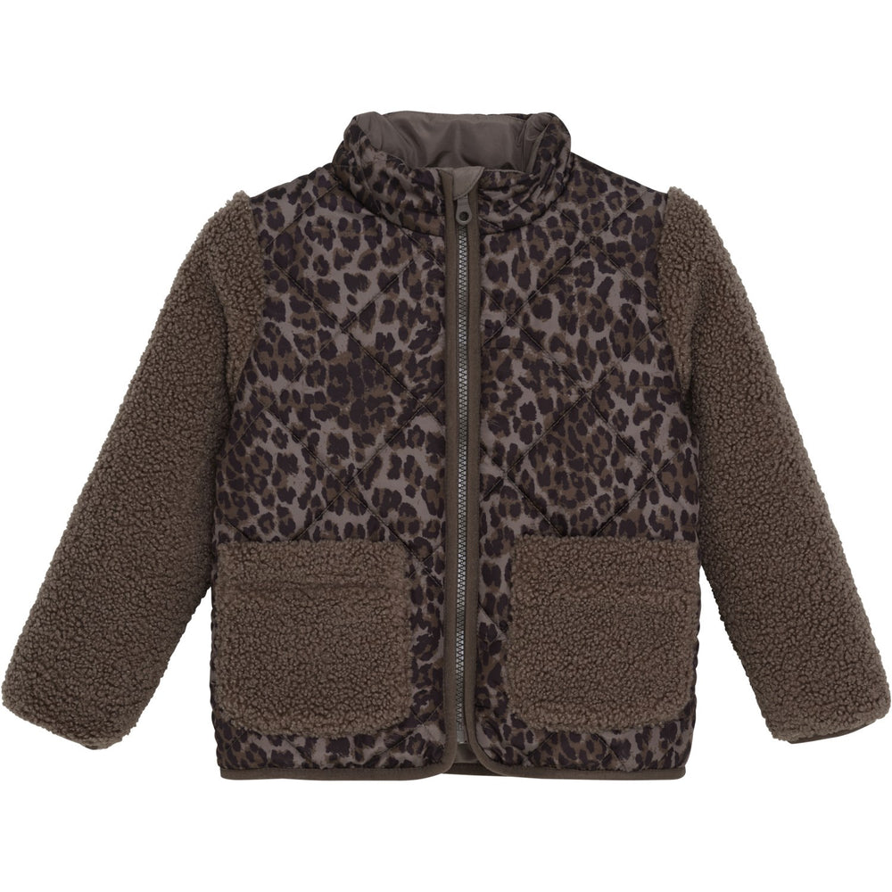 Køb Minymo Chocolate Chip Jakke Quilt AOP