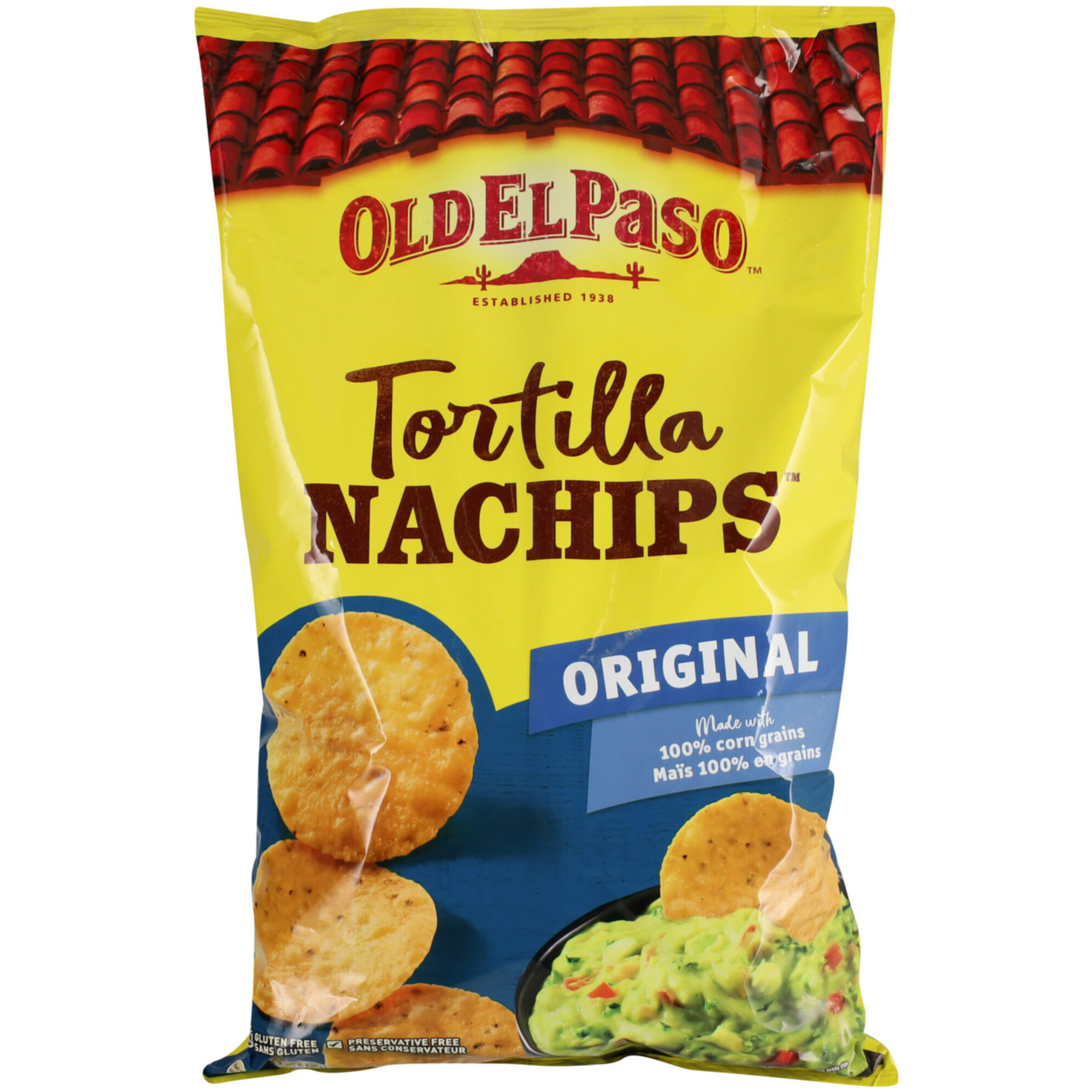 Old el Paso Nachips salted