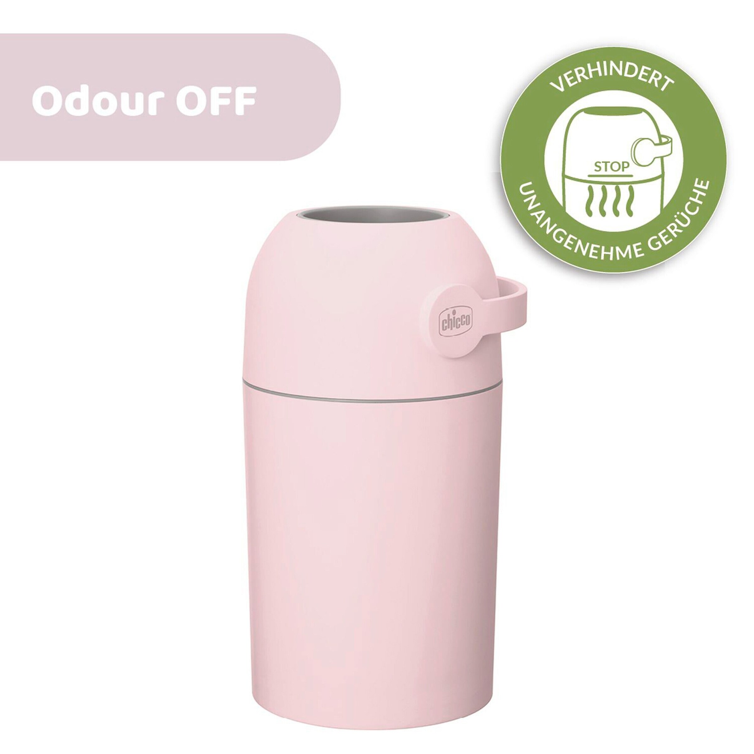 Chicco Windeleimer Odour Off pink