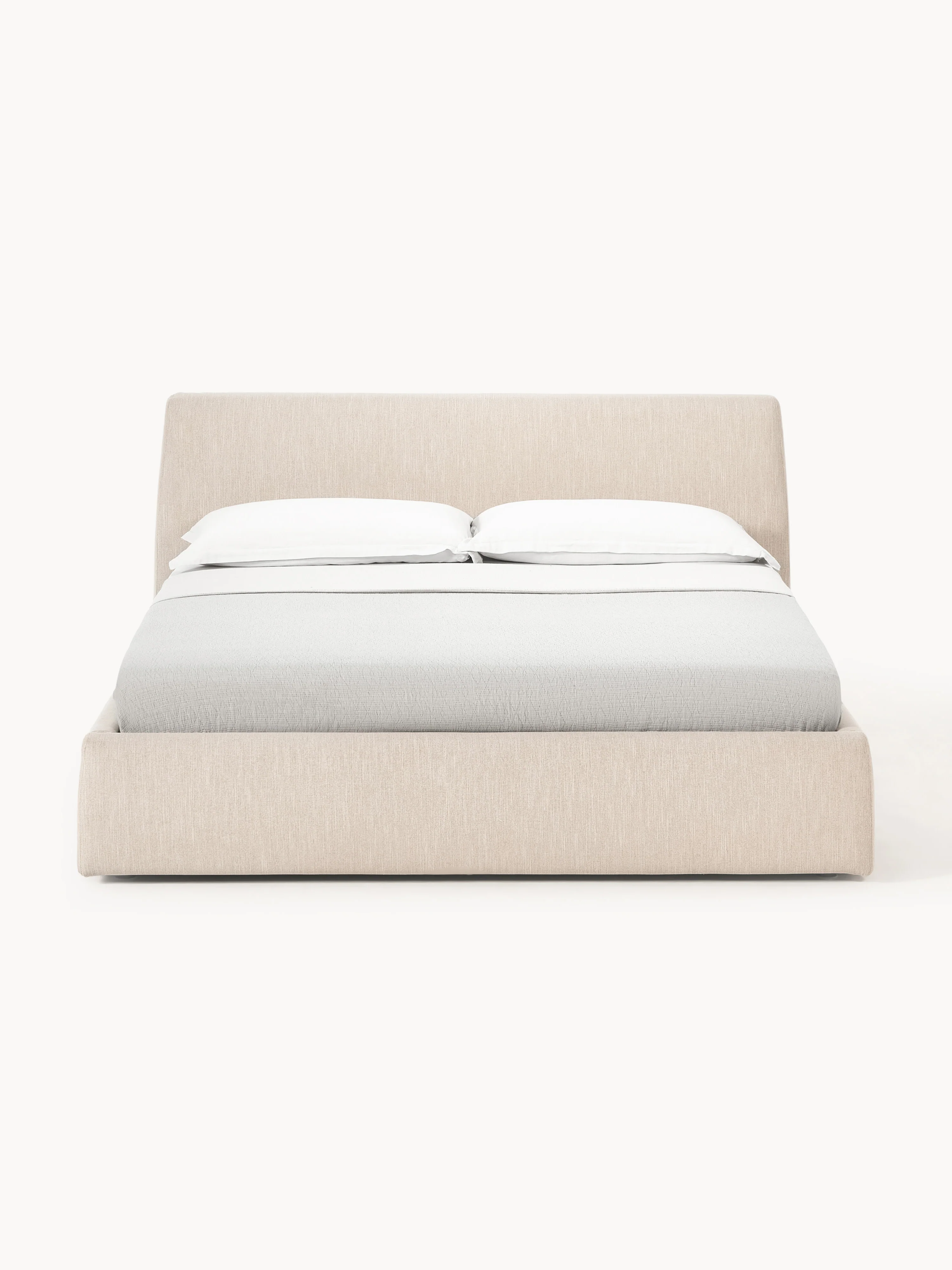 Gestoffeerd bed Cloud met opbergruimte