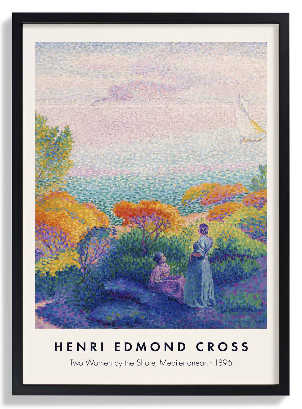Zwei Frauen an der Küste von Henri Edmond Cross