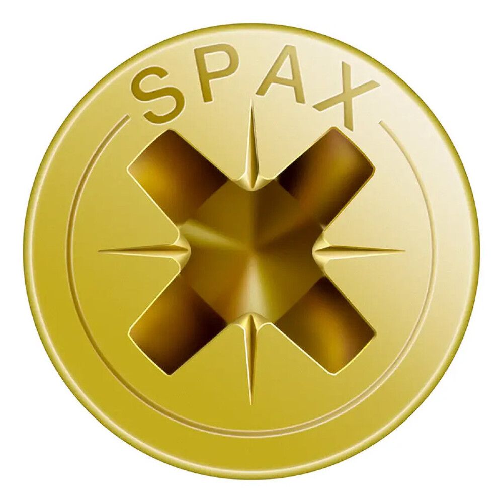 SPAX SENKHODE GUL 3,5X40, M 50 STK