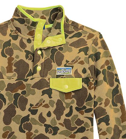 Polo Ralph Lauren Fleecejakke - Voyager - Army Grøn m. Camouflage