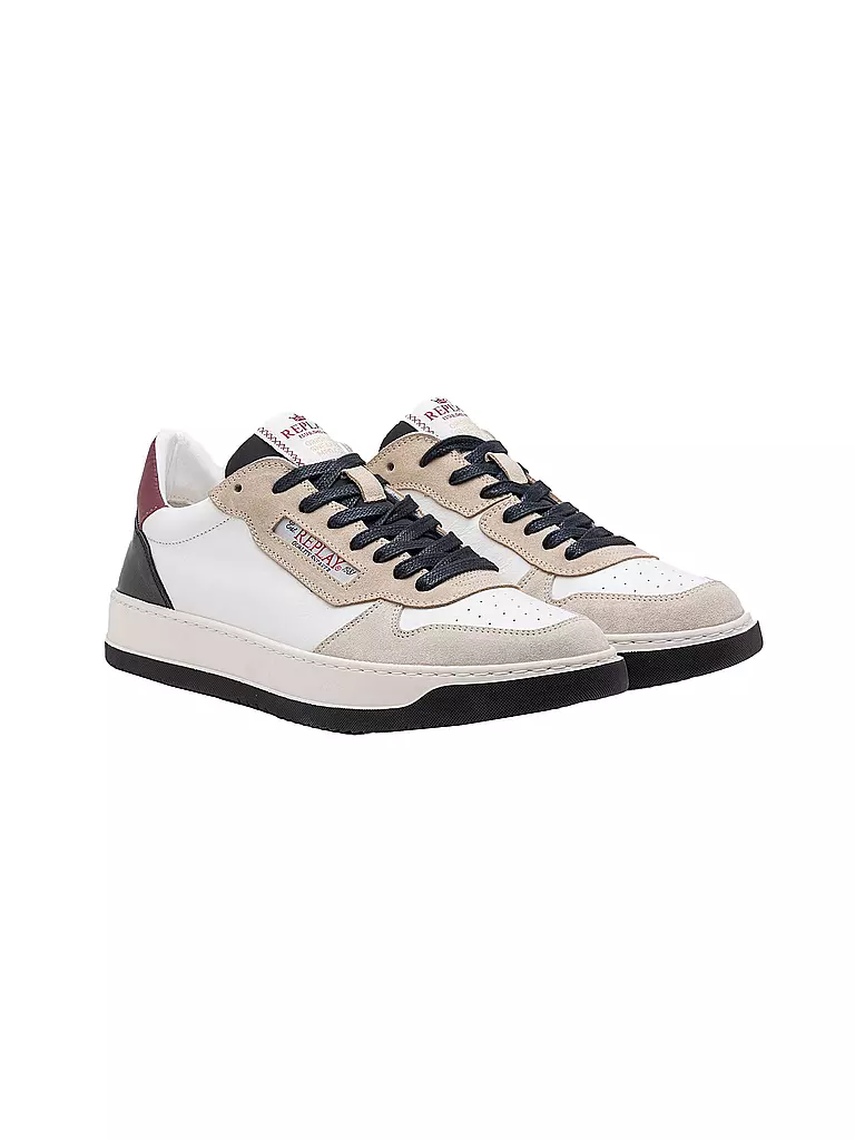 REPLAY Sneaker  weiss