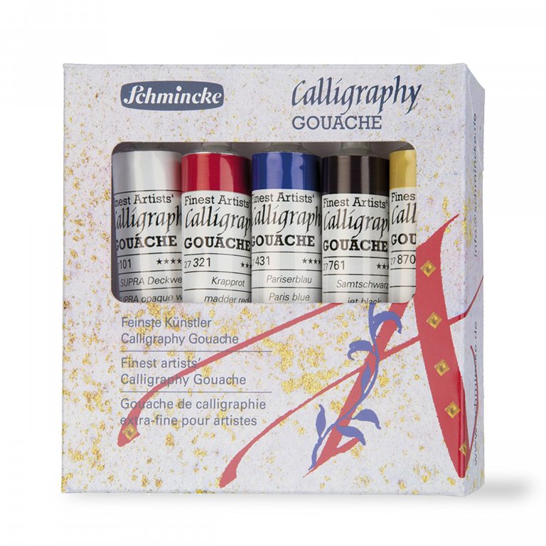 Schmincke Gouachefarbe Calligraphy, Set