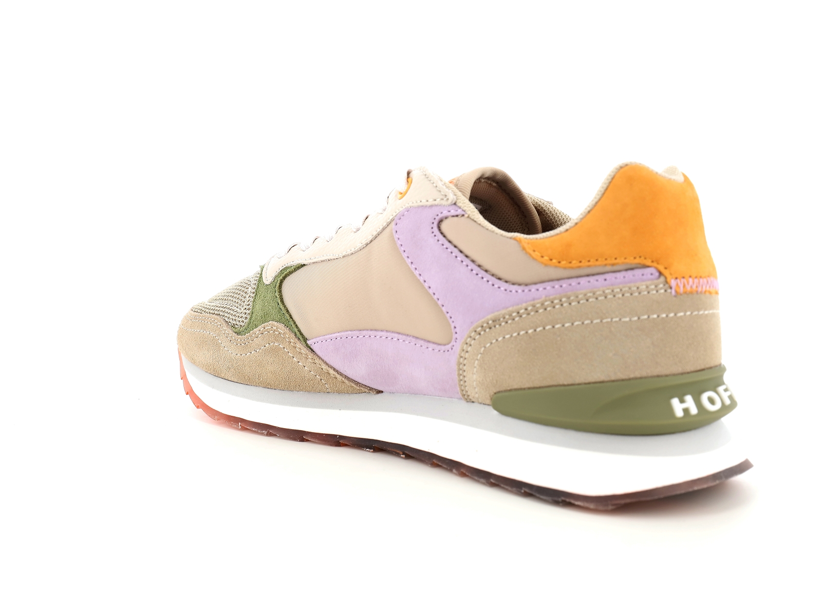Hoff-DAMASCUS Matières combinées Beige Corail