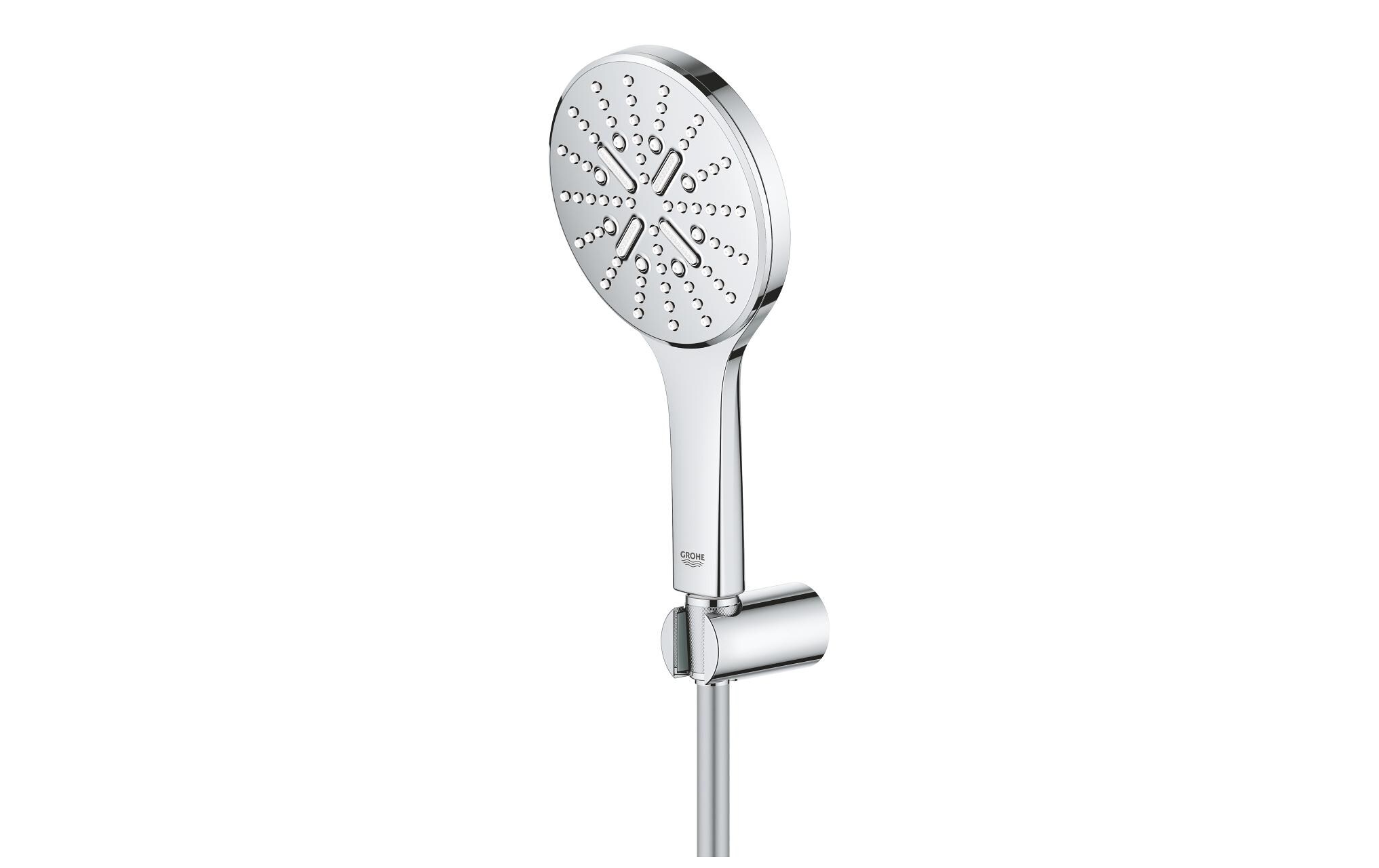 Duschbrausen-Set Rainshower Smartactive 130 ChromWandhalter-Set