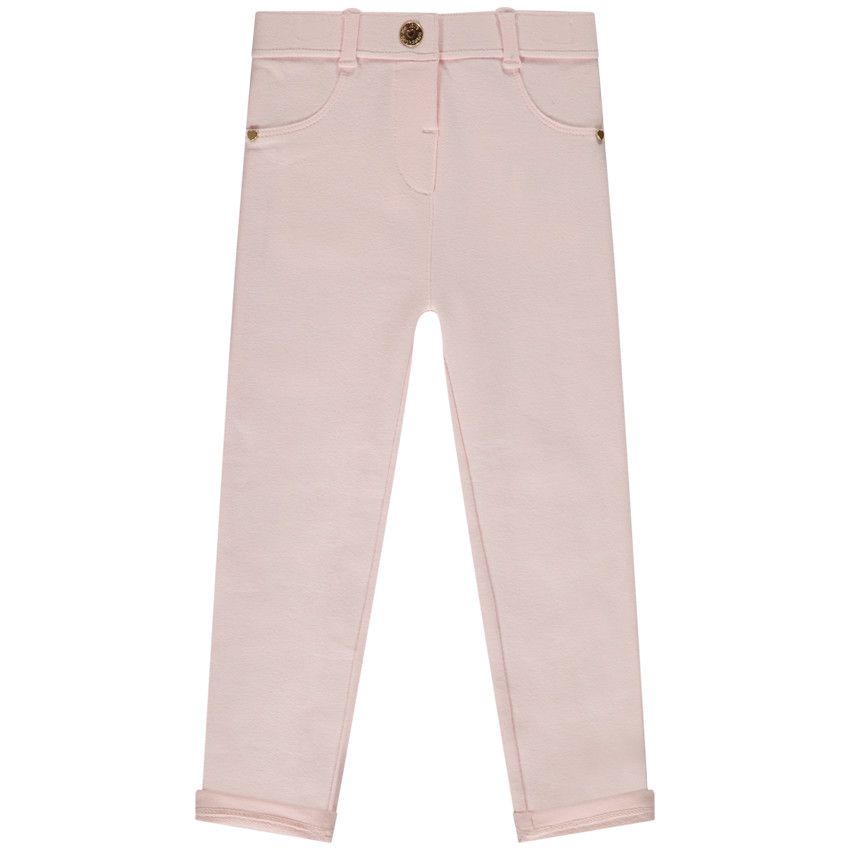 Jegging uni pour bébé fille - Rose