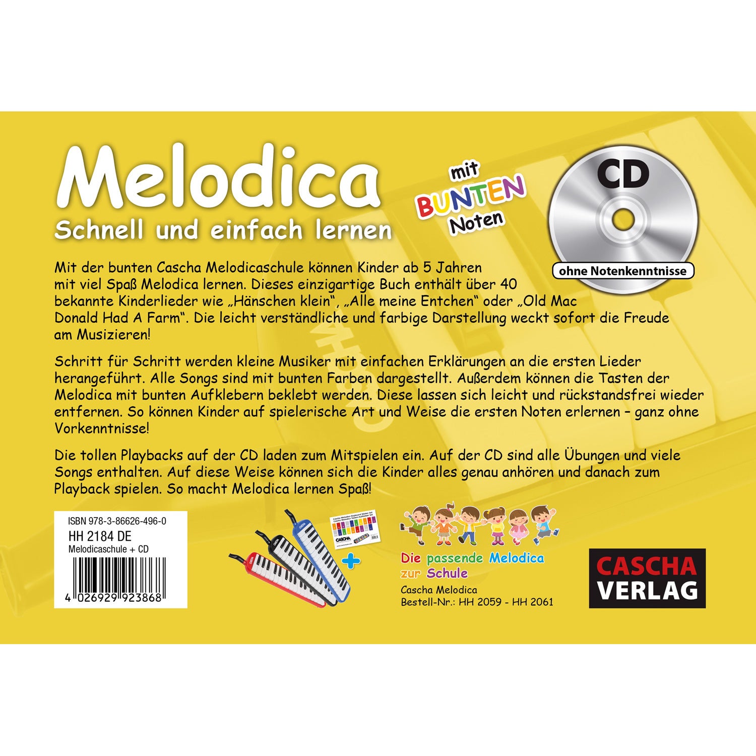 Cascha HH 2184 DE Melodica - Schnell und einfach lernen