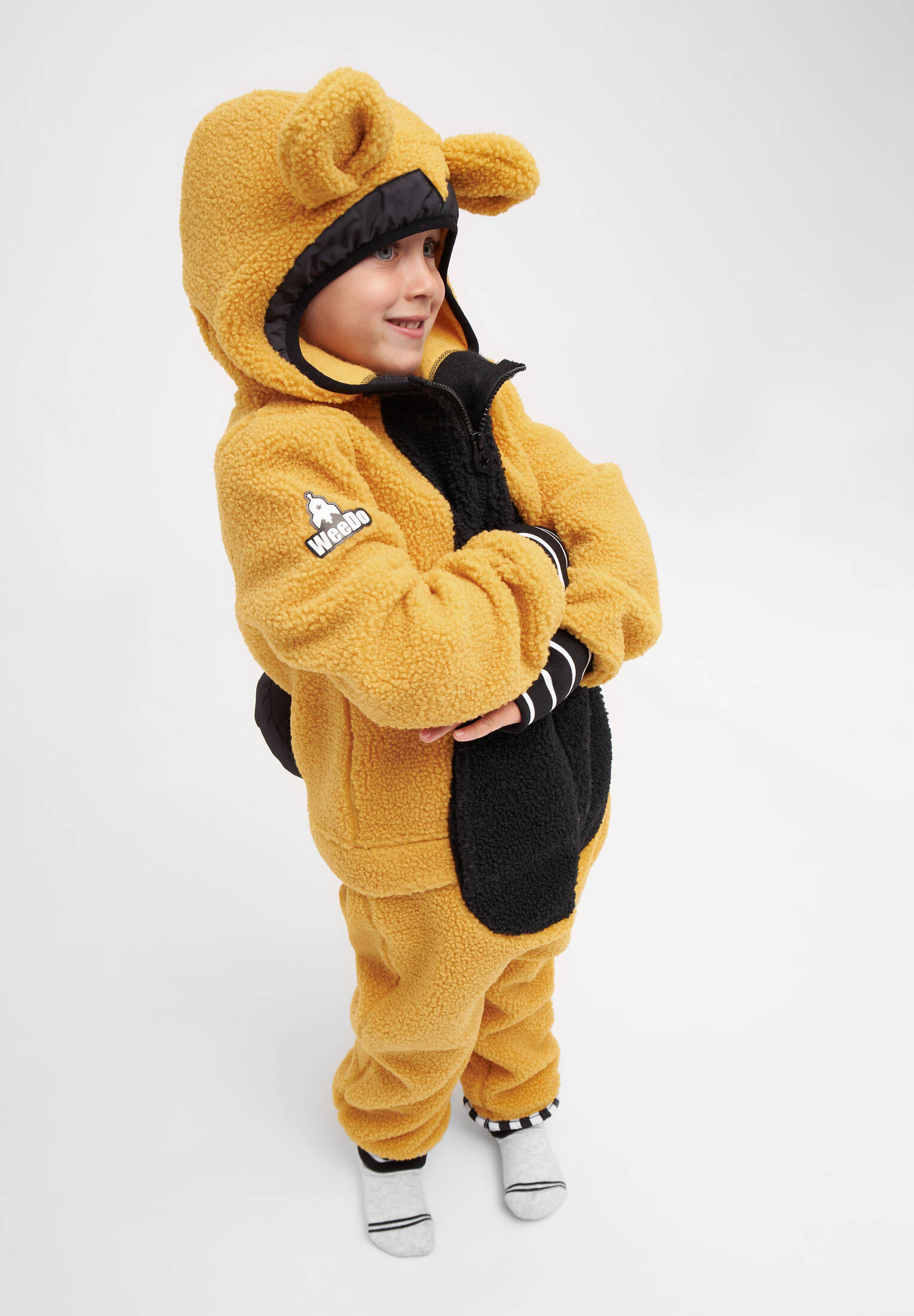 WeeDo| Kinder Teddy Fleece Overall TEDDY BÄR