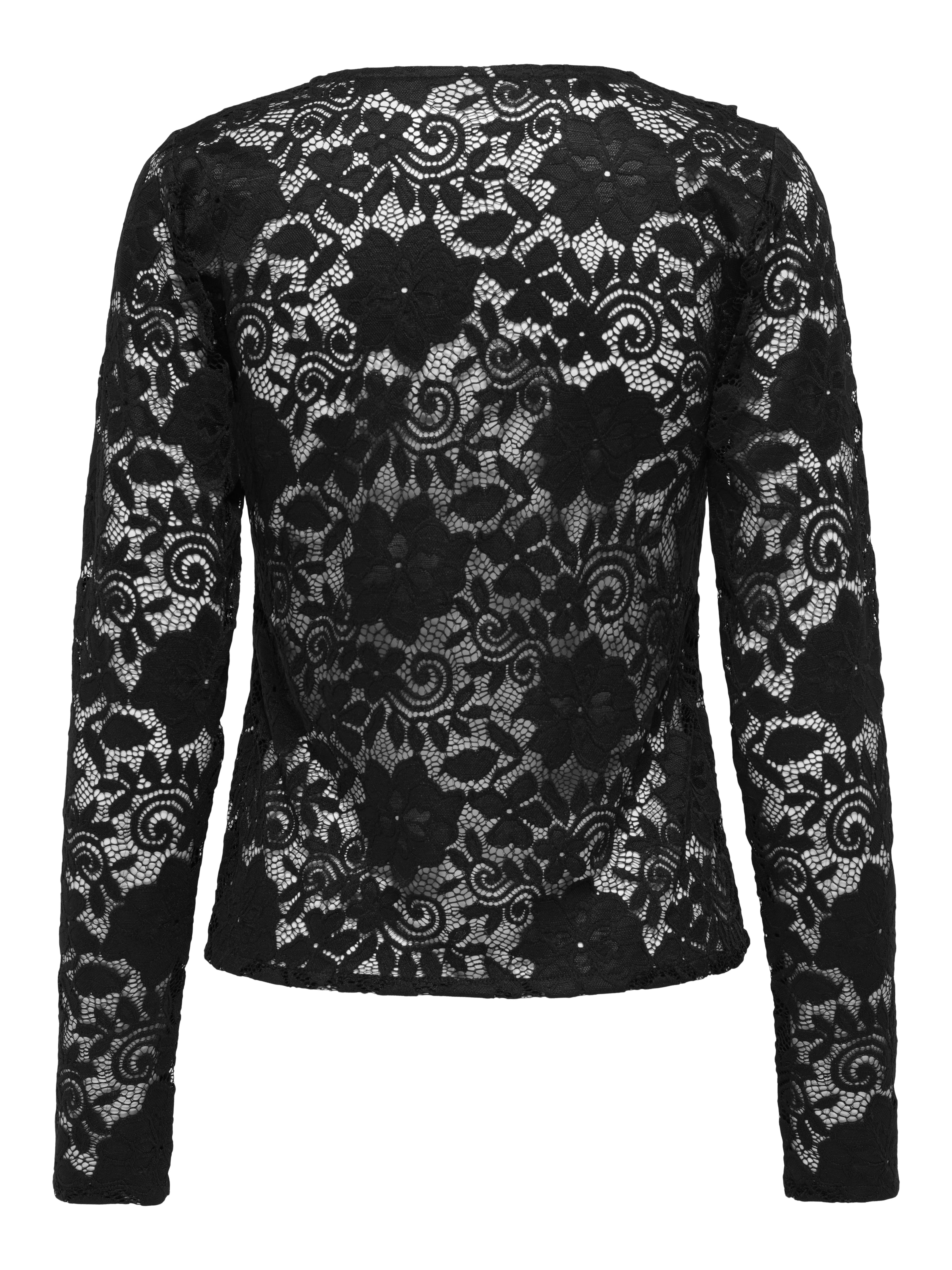 JDYNOE Strickjacke Black