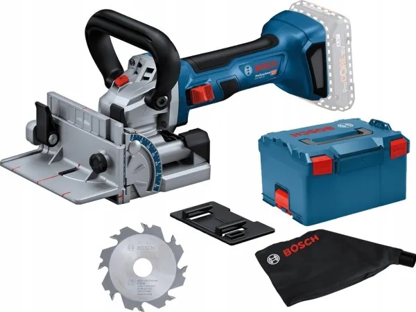 Bosch cordless flat dowel cutter GFF 18V-22 Professional Solo, 18 volt (blue/black, without battery and charger, in L-BOXX) - SOLO