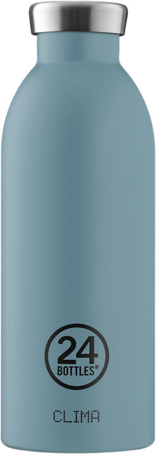 24Bottles Clima 500 ml - Termoflaske - Stone Finish - Powder Blue Blå