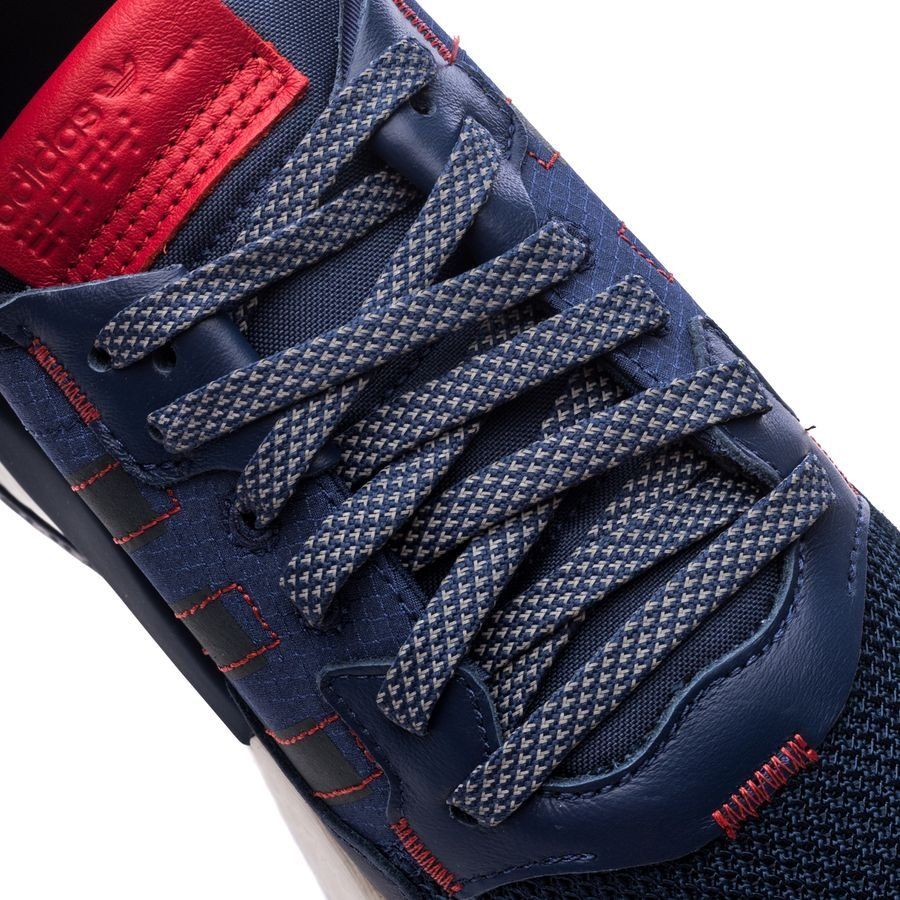 adidas Originals Chaussures Nite Jogger - Bleu marine/Bleu Marine/Rouge