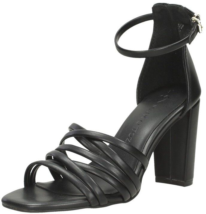 Marco Tozzi Sandalen Hak zwart