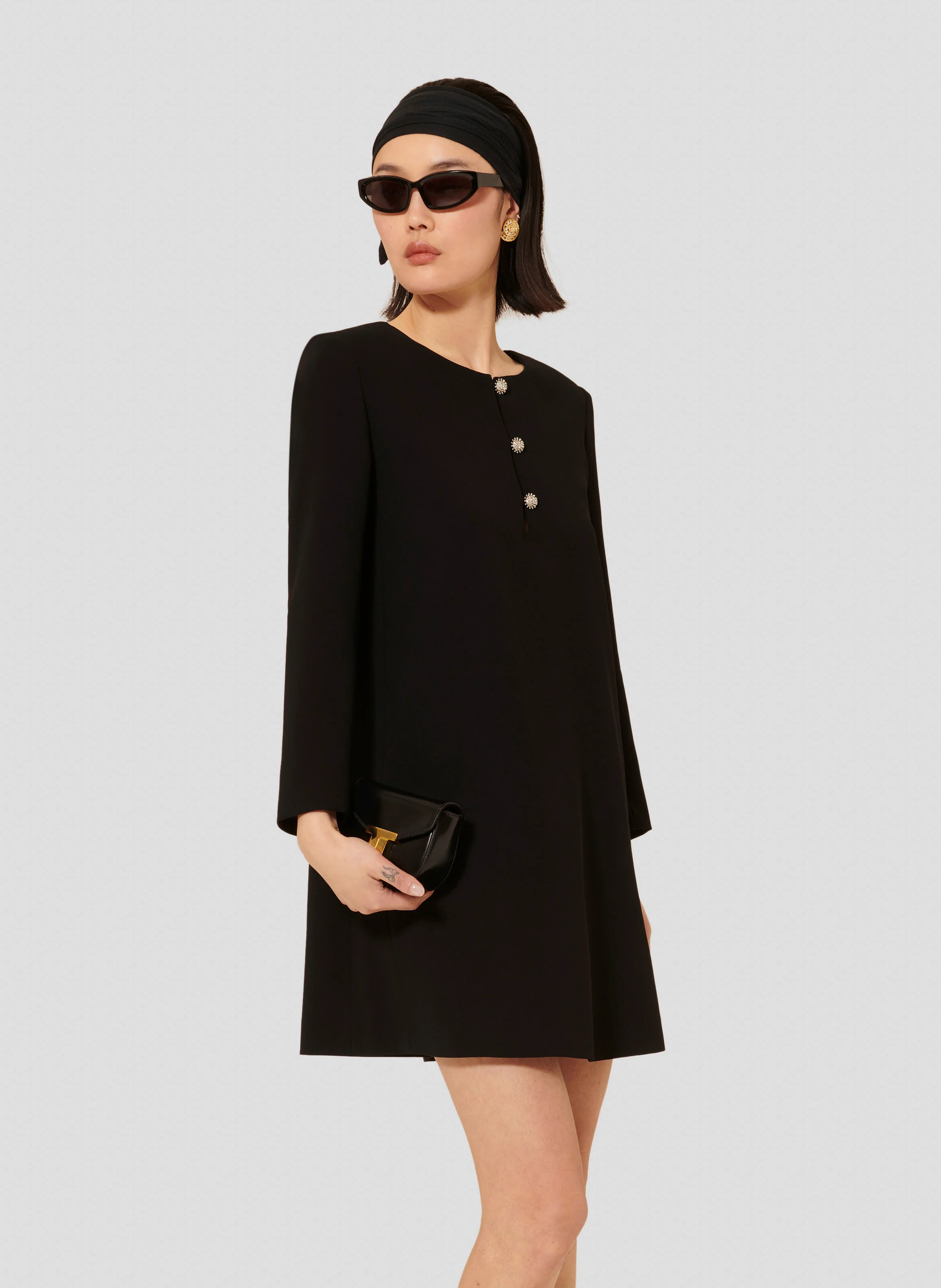 ROSARIO - Robe courte | Noir