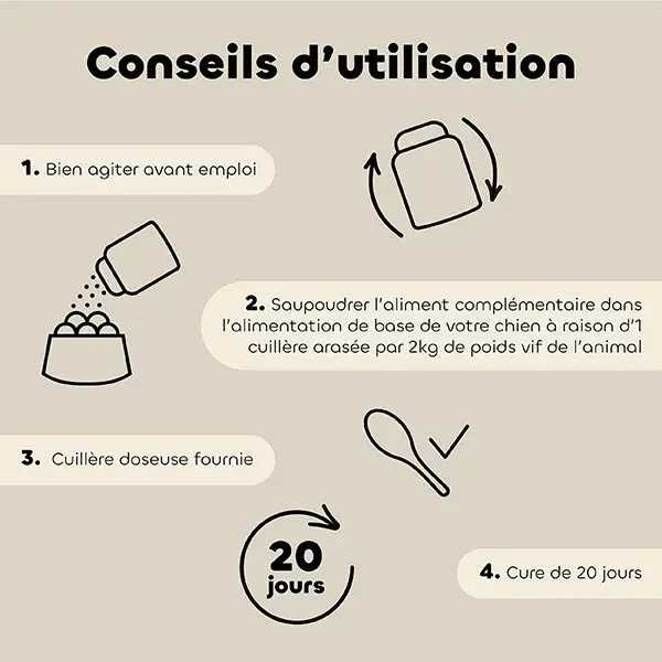 Biovetol - Poudre Detox'Plus Bio Petit Chien <10kg - 30g