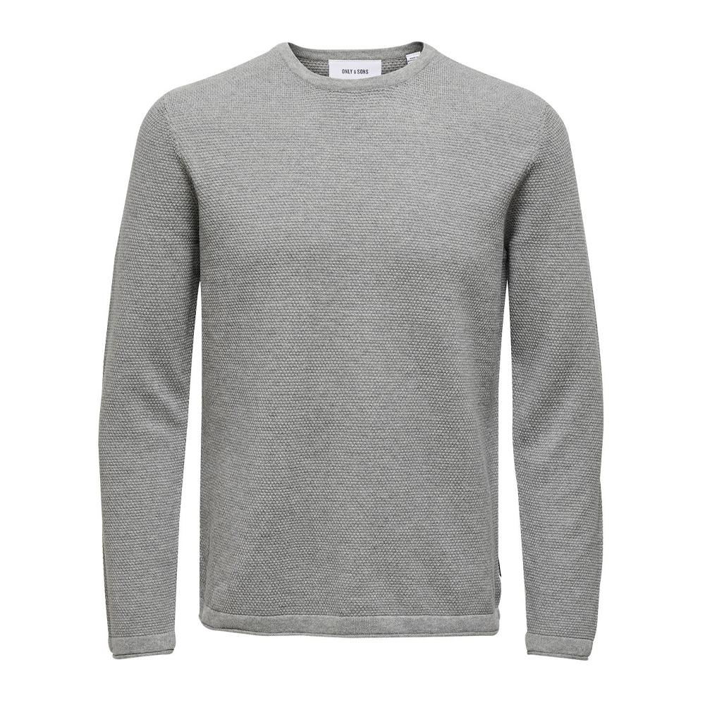 Only & Sons Pull Gris Homme Only & Sons Spanter