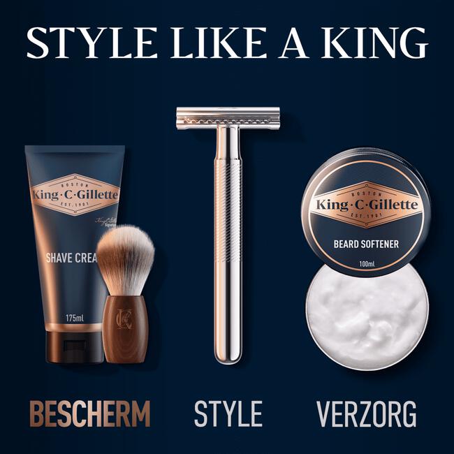 King C. Gillette Scheerkwast