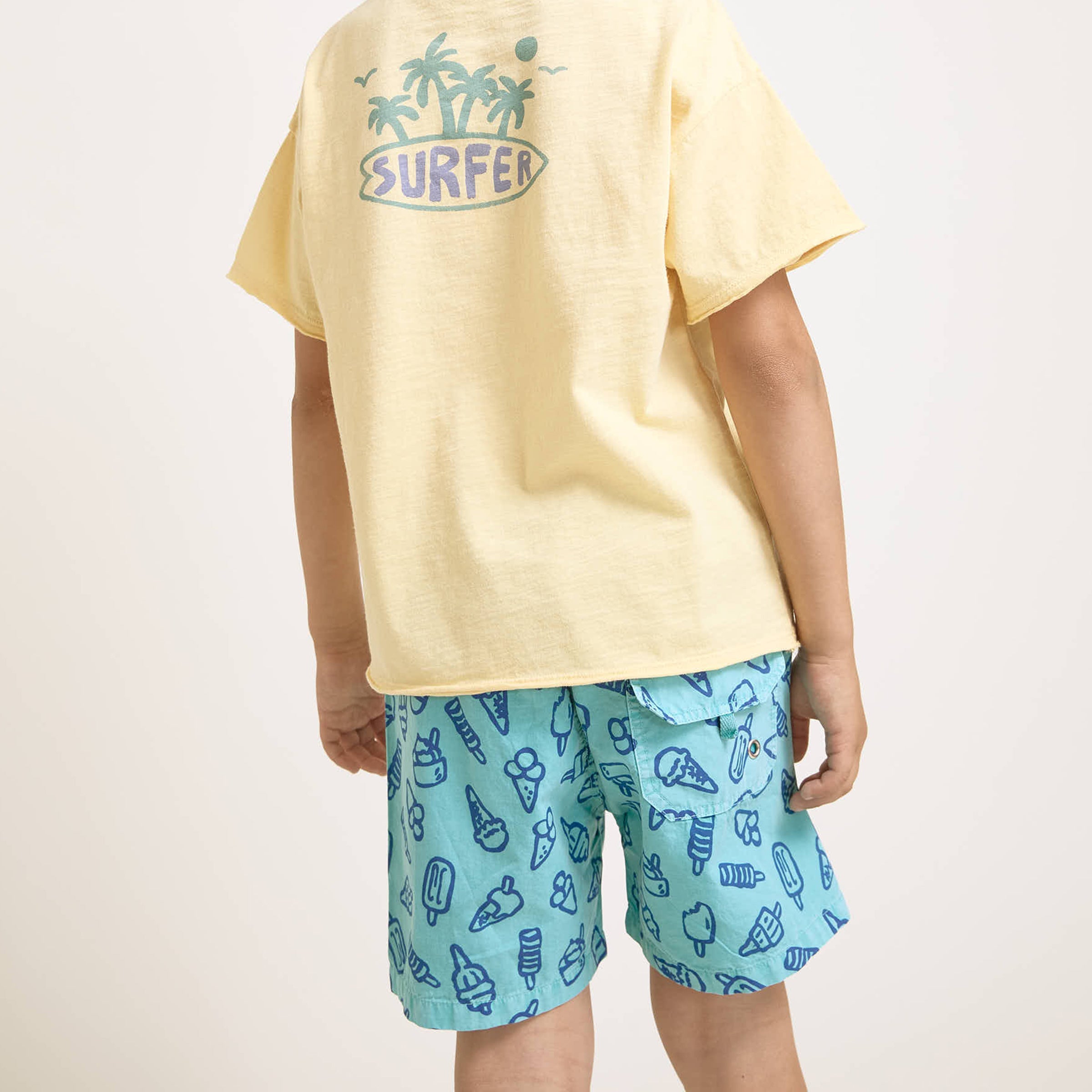 Badeshorts Ice Cream Emerald