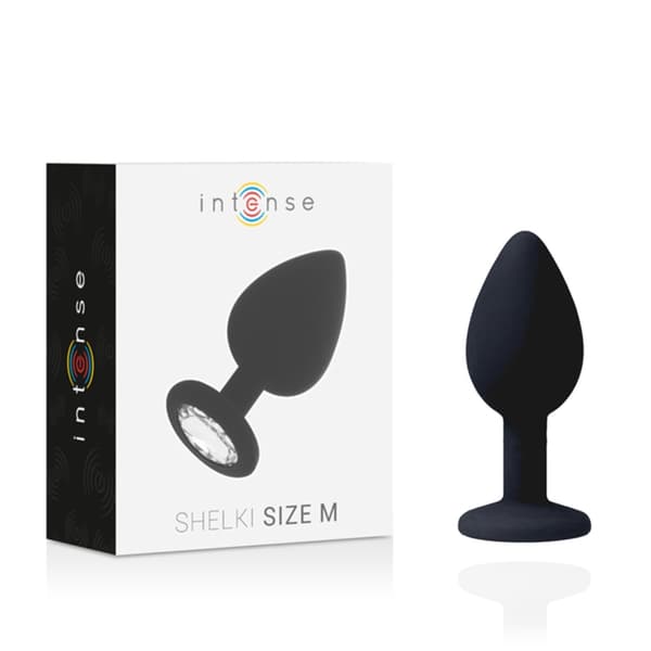 Intense - Shelki M Anal Plug Black