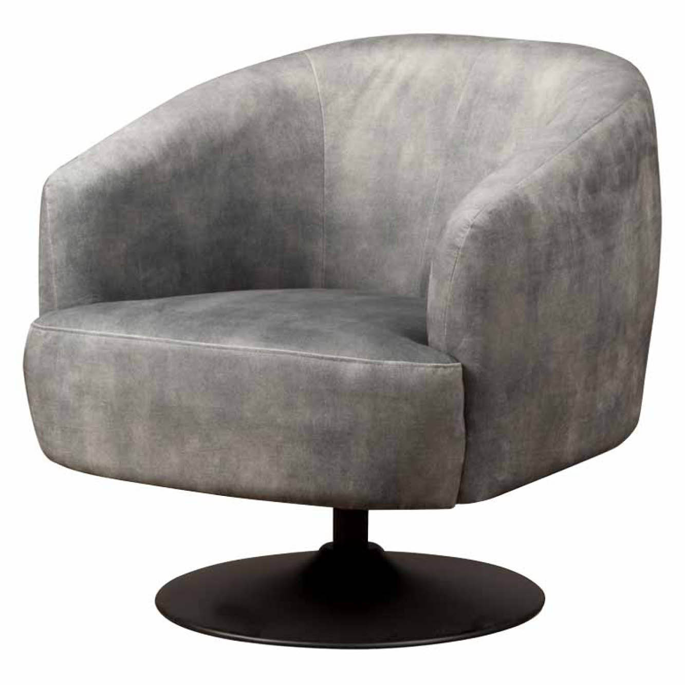 Draaifauteuil Barga Grijs