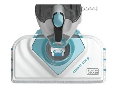 Dampmoppe 1600W 2-i-1 dampmoppe med delta-hoved