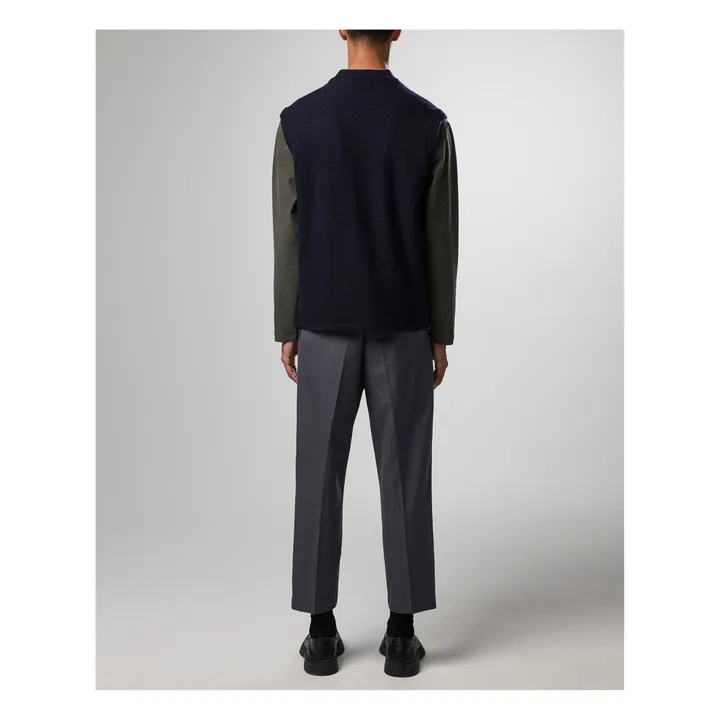 NN. 07 Veste Sans Manches | Bleu nuit