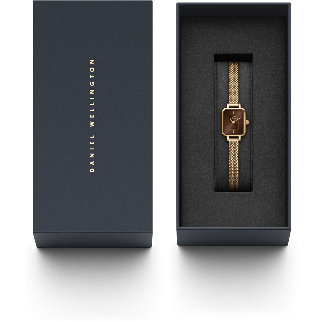 Daniel Wellington Quadro Mini Evergold Amber