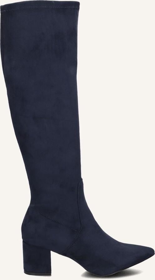 Omoda 0591-5 Laarzen Suèdelook Dames Blauw