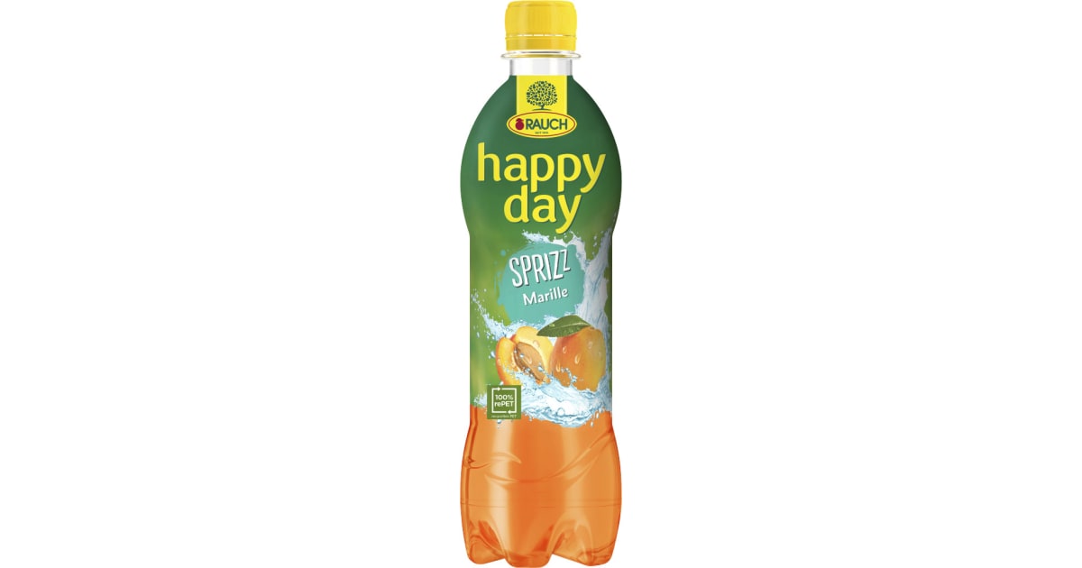 Rauch Happy Day Marille gespritzt 0,5 Liter (Einweg)