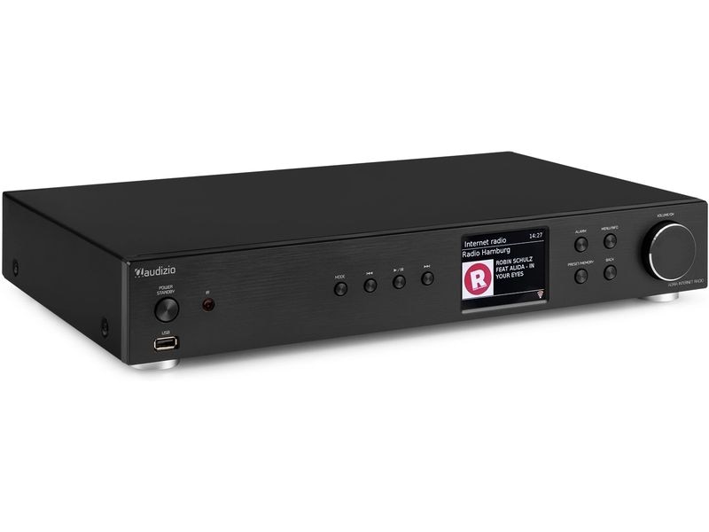 Audizio Adria Schwarz All-in-One WLAN-Internetradio