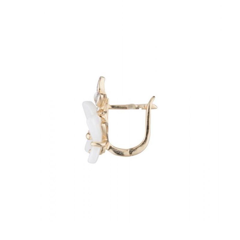 Boucles d'oreilles Enisa Or Jaune et Diamant