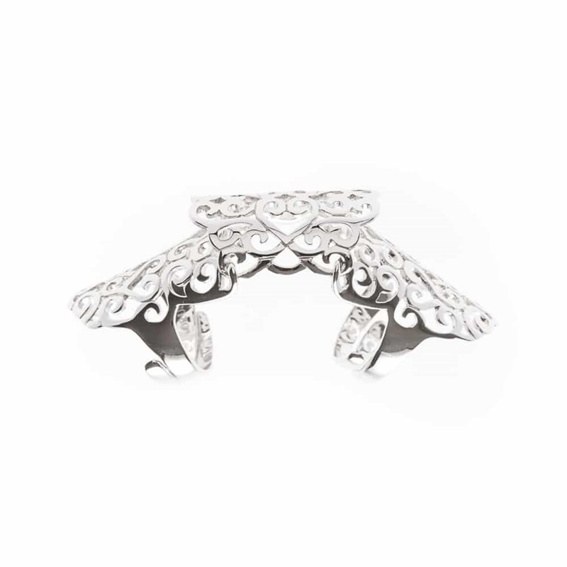 Bague Articulée Rock Argent