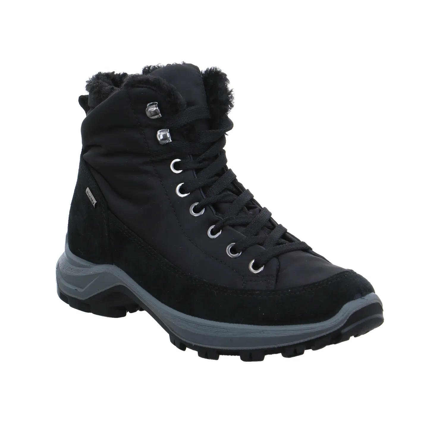 IMAC Comfort-Snowboot Schwarz Leder  TEX Membrane