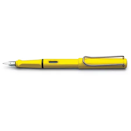 LAMY Füllhalter Safari F gelb, Modell 18