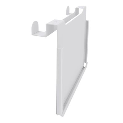 Porte document A4 et double patère IN'TEAM pour banquette et box acoustique - blanc