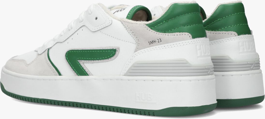 HUB witte hub lage sneakers smash heren
