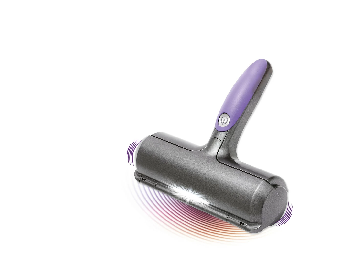 Batteriebetriebene Fussel- und Tierhaarrolle mit LED-Licht