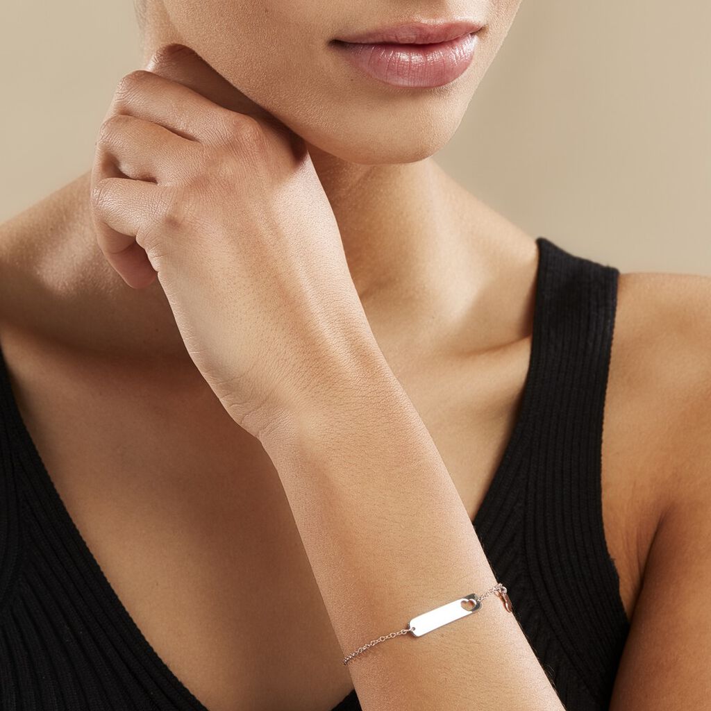 Bracelet Marlaine Argent Blanc