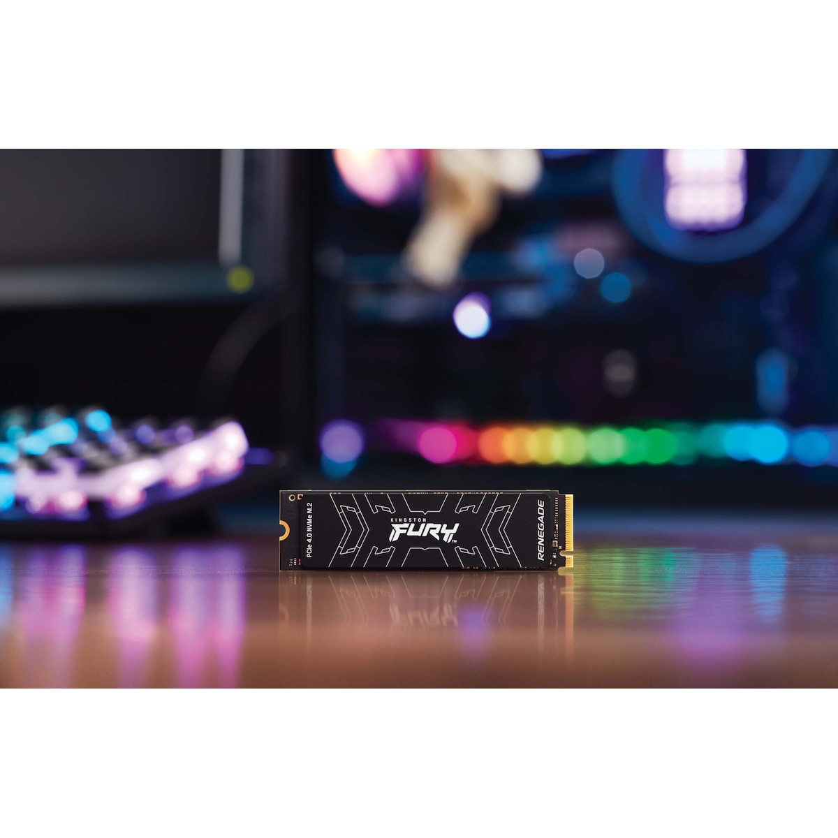 Kingston FURY Renegade NVMe intern SSD med kjøleribbe (4 TB)