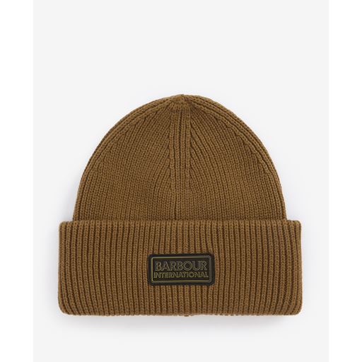 Barbour International Flex Beanie, Military Olive, One size