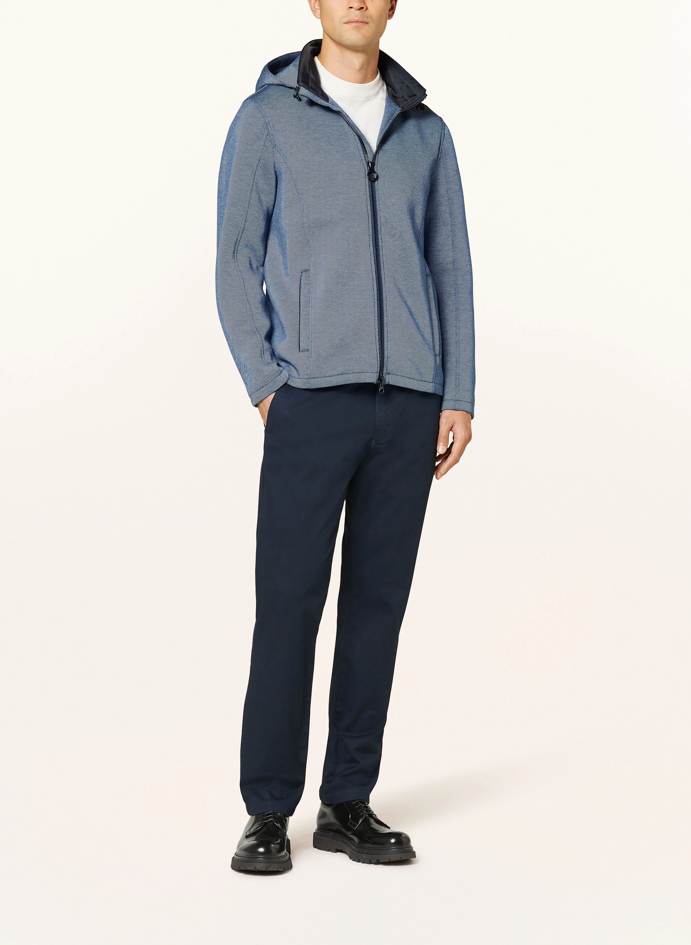 WELLENSTEYN Sweatjacke SARASOTA mit abnehmbarer Kapuze