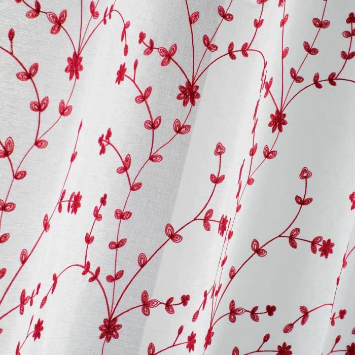 PAIRE DROITE PASSANTS 2X60X90CM PETITE FLEUR BLANC ROUGE